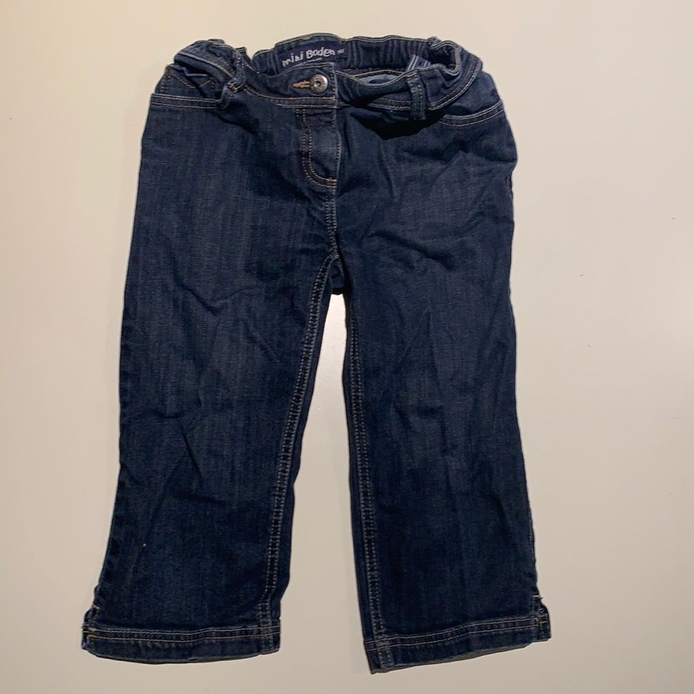 Mini Boden Girls Size 14 Jean shorts knee-length